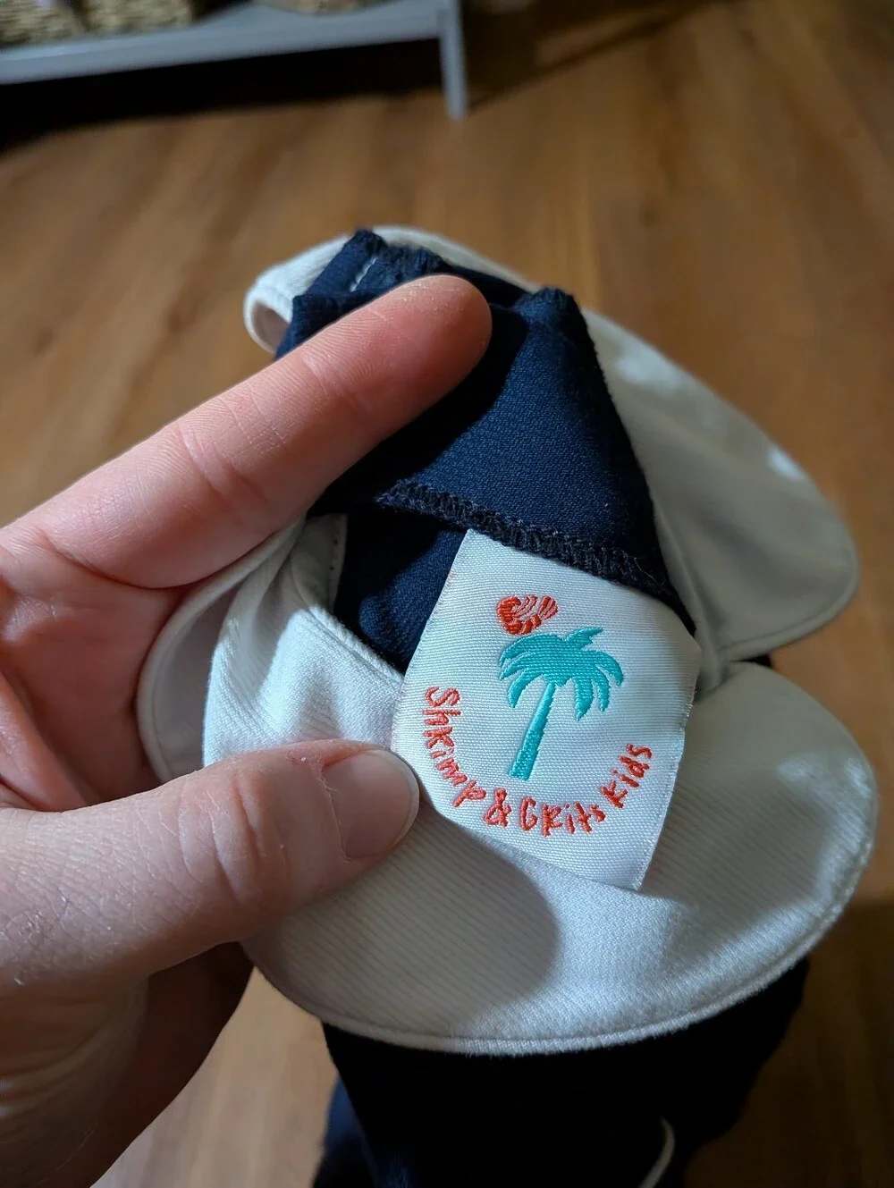 Shrimp & Grits Baby Sailor Outfit 18 Months